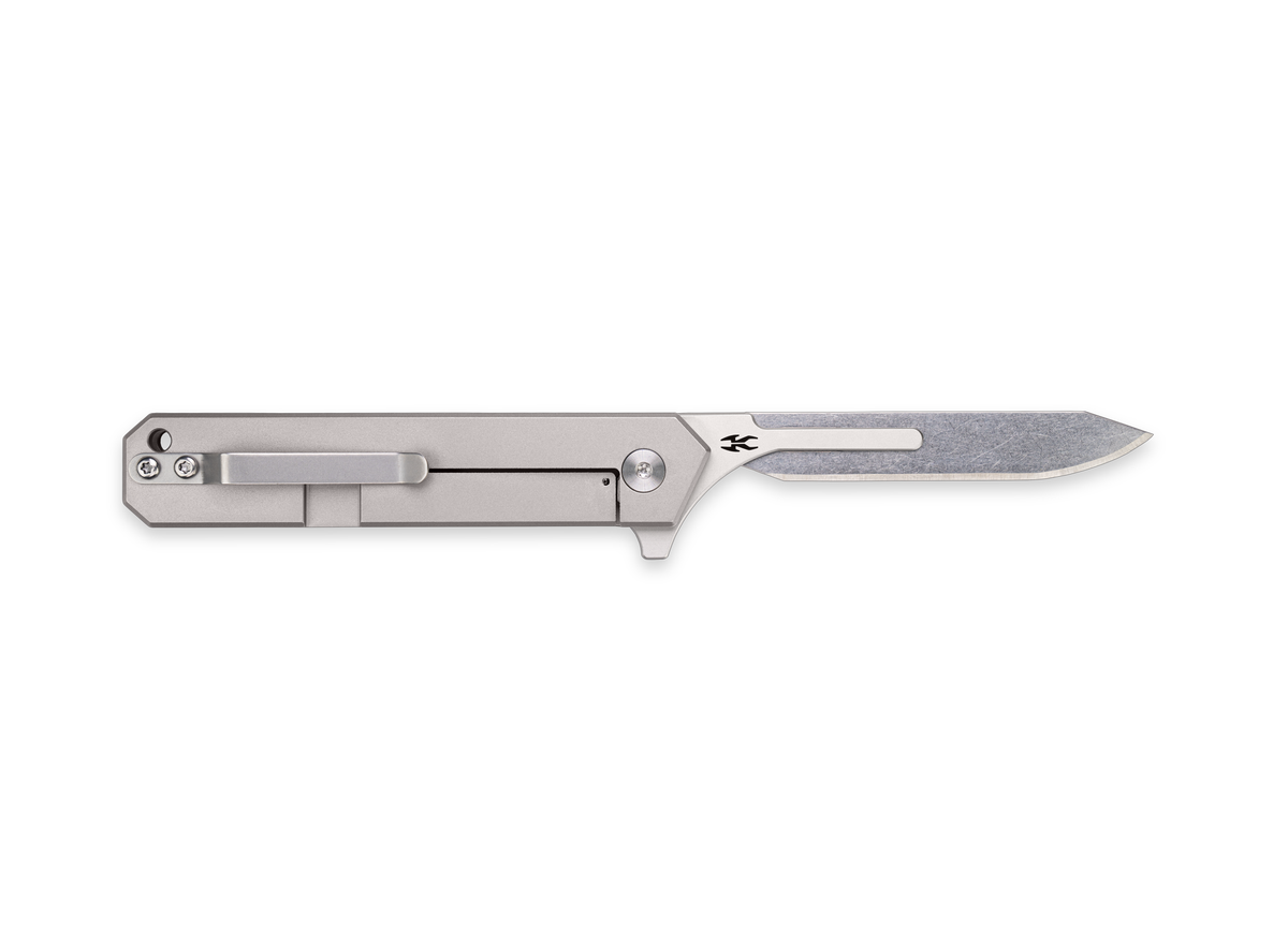 TiBlade 03  Titanium Replaceable Blade Scalpel Pocket Knife