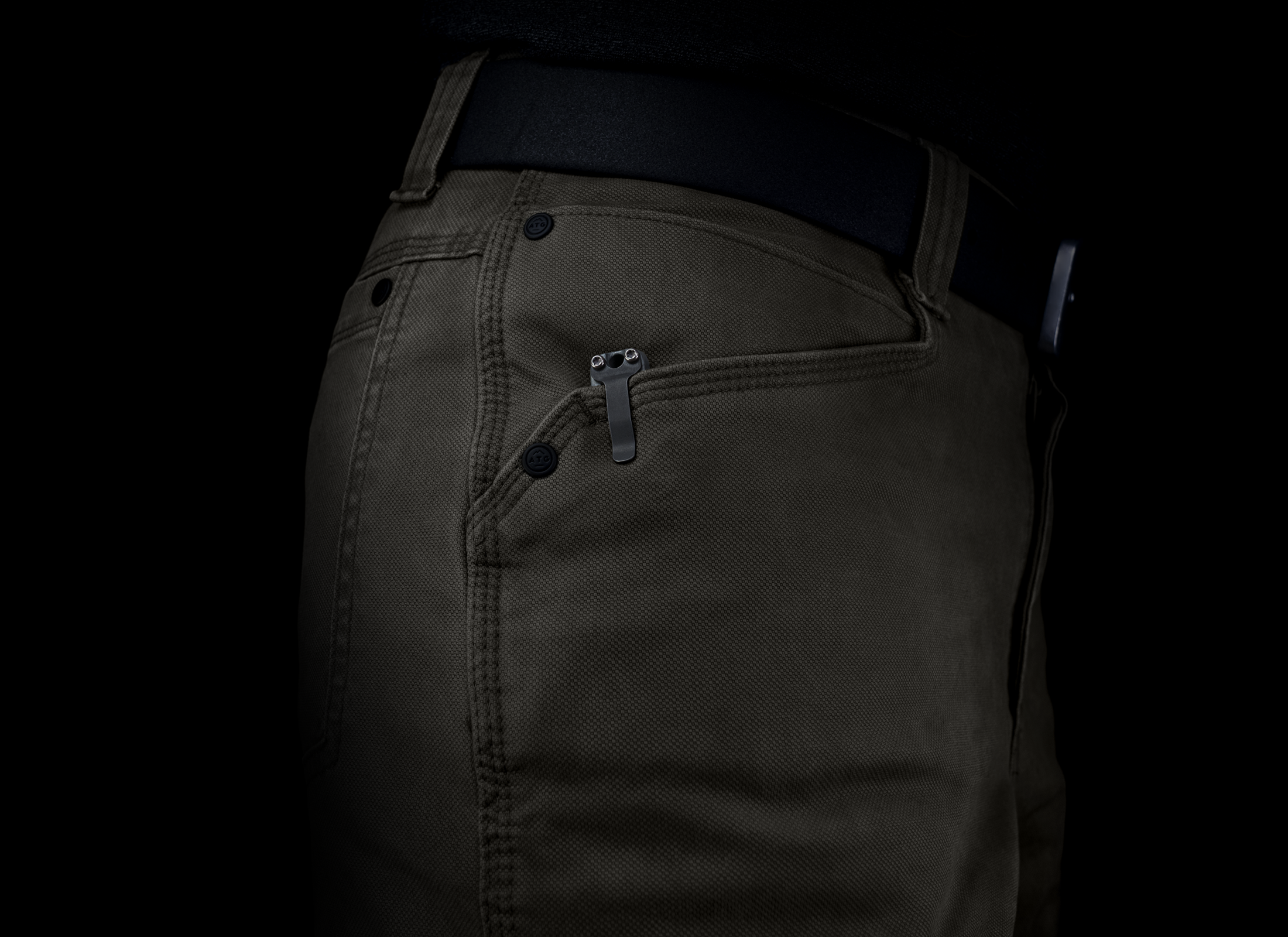 Korcraft Everyday Blade Pocket Clip on Pants